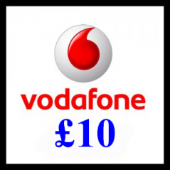 £10 Vodafone Mobile Top Up Voucher Code